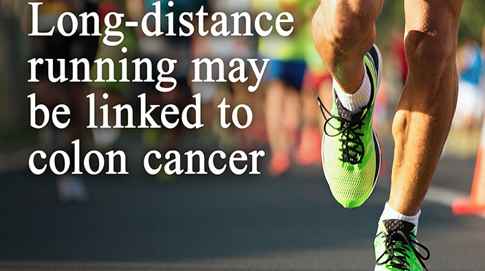 Colon cancer research graphic