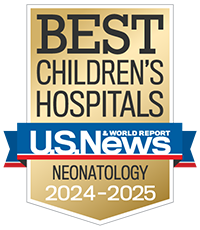 U.S. News neonatology gold badge